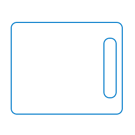 Cutting board icon.