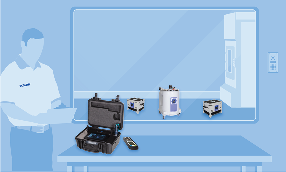 Biological Decontamination of a Vaccine Production Facility